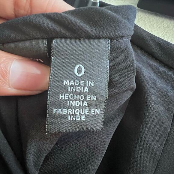 Black Label by Chico's Women's Black Beaded Fringe Skirt Gatsby Festival - Picture 3 of 6